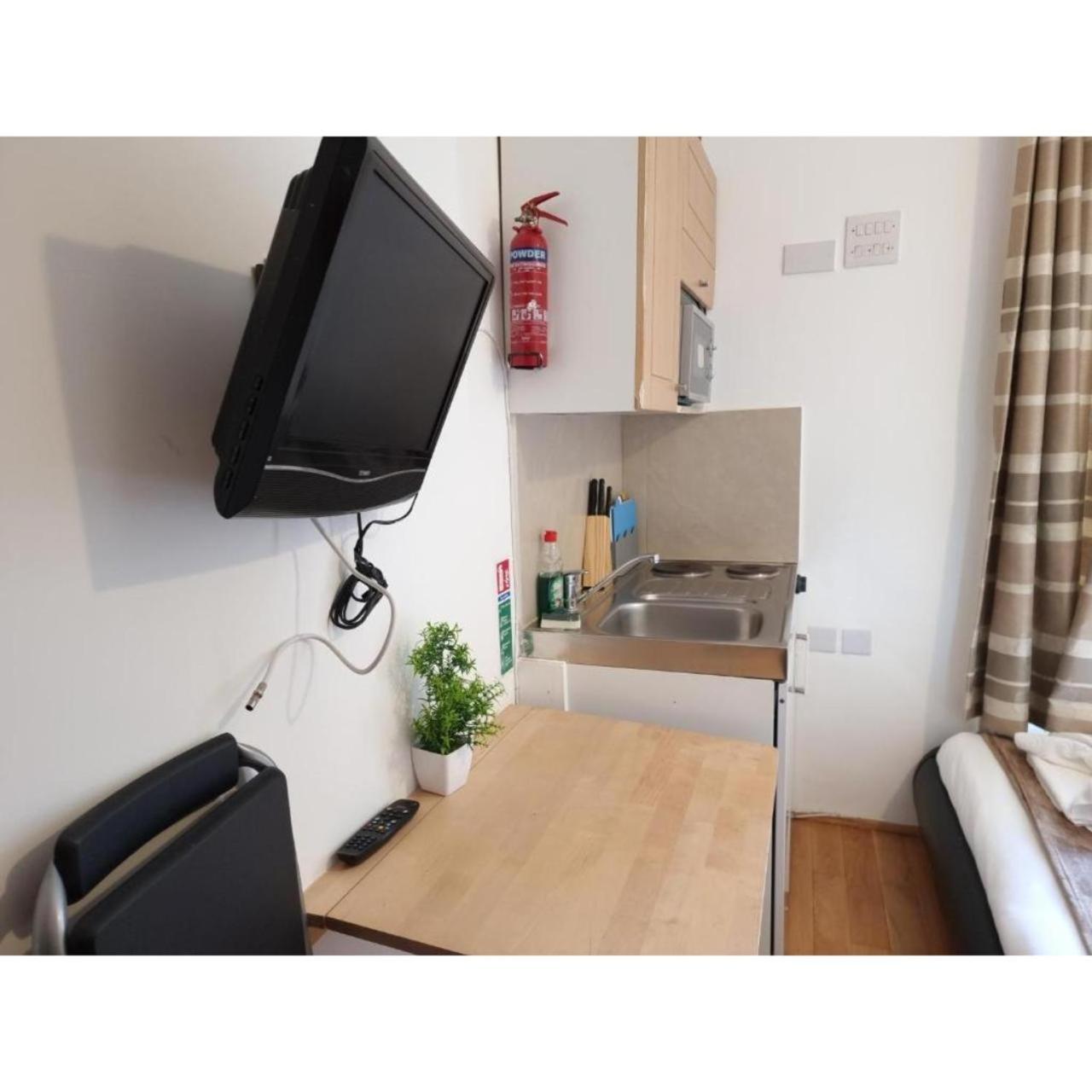 F204-Compact 2Nd Flr Studio Fits 2-Near Hyde Park Londra Dış mekan fotoğraf